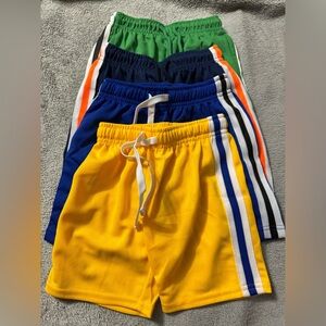 Toddler Boys 4 pair Basketball Shorts